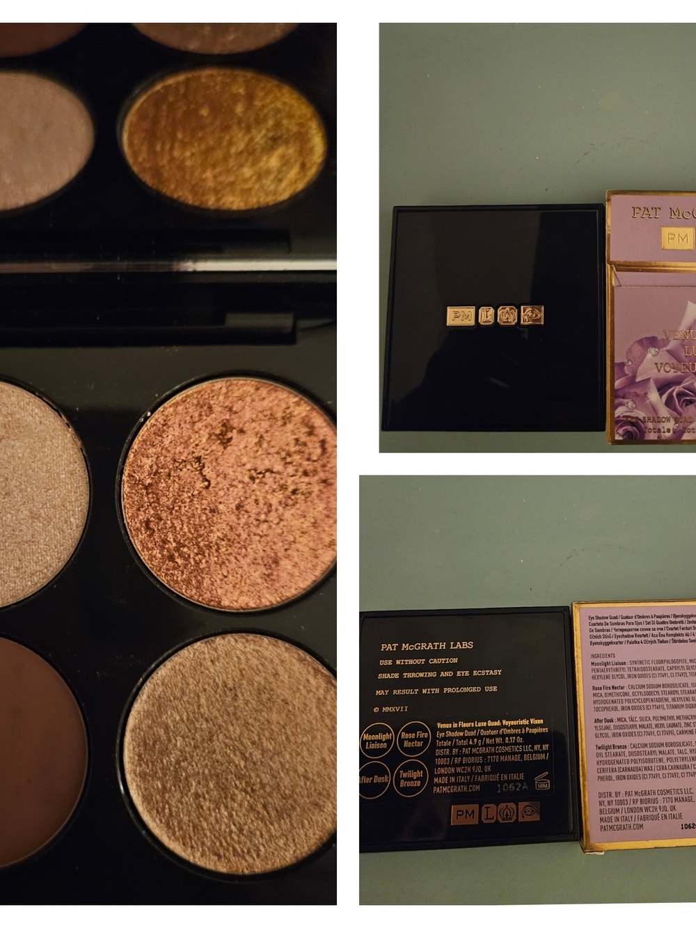 Pat McGrath Labs Venus In Fleurs Luxe Quad: Voyeuristic Vixen NWB